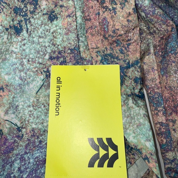 All in Motion Girls Multicolor Windbreaker Jacket - Picture 3 of 4